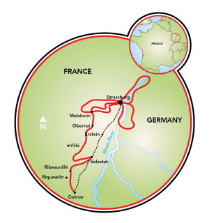 Strasbourg Rally Map