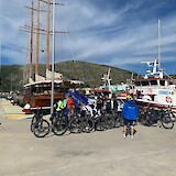 Getting ready for the ride. (photo by Lee S.)