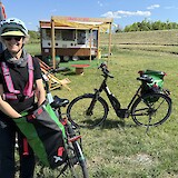An ice cream oasis  while cycling (photo by Geoffrey and Terri W.)