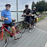 New friends along the route (photo by John L.)