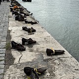 Shoes Along the Danube, Budapest (photo by John L.)