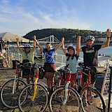 Budapest:  final the bike tour. (photo by ANTONIO CARLOS Z.)