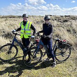 near Egmond and dunes (photo by Brian W.)