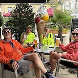 After a wet ride through the Wachau Valley. (photo by Tom L.)