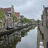 View of Zijdam City canal, April 22, 2025 (photo by Debra & Terry B.)