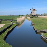 Seeing the inner workings of a windmill and exploring the site. (photo by Gail S.)