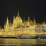 Budapest docking and our view from our was amazing! (photo by Tom P.)
