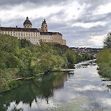 Venturing out to see the Melk Abbey (photo by Terri T.)