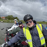 Taking the ferry across the canal (photo by Jeff D.)