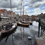 The charming town of Spakenburg; our berth for the second to last night. (photo by Rachel T.)