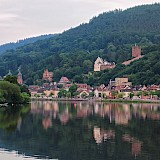 Miltenberg in the evening from the boat (photo by Craig M.)