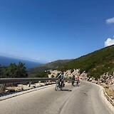 Climbing the llogara pass. (photo by Moira T.)