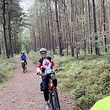 Navigating the forest pathway (photo by Thomas S.)