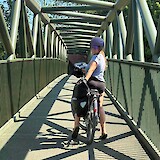 A very unique bridge to bike on (photo by Lauren P.)