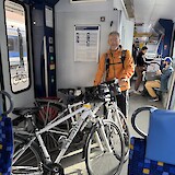 Bike and train (photo by Mauricio G.)