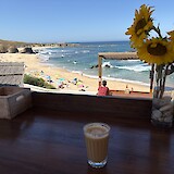 Many gorgeous beaches with refreshments (photo by Mary W.)