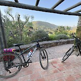 So many adorable lodgings!!! Patios too. (photo by Mary W.)