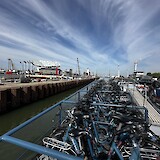 Leaving Antwerp (photo by Sue B.)