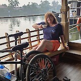 Relaxing on houseboat (photo by MaryAnn L.)