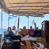 We loved sitting on deck. So comfortable and allowed us to become fast friends with the rest of the guests. (photo by Kathleen S.)