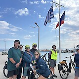 Chrysa photobombing - we love her. (photo by Kathleen S.)