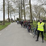 On the road from Hoorn to Enkhuizen (photo by Barb R.)