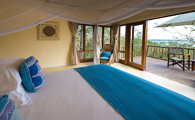 Luxury room at Pumulani at Cape Maclear ©TO
