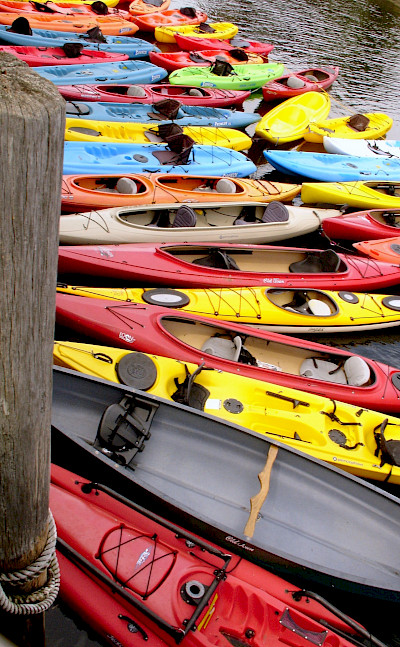 Kayaking in Rockport, Maine. Flickr:Vernaccia