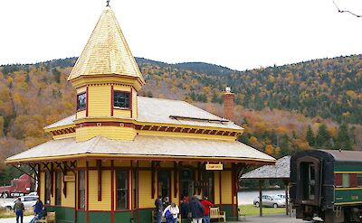 Train Station in Crawford, NH. Flickr:Ron Reiring