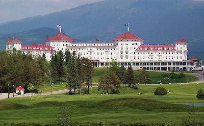 Mount Washington Hotel, a member of the Historic Hotels of America, in Bretton Woods, NH. CC:rickpilot_2000