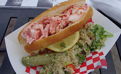 Lobster roll in Canada! Flickr:pelican