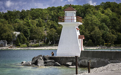 Lion's Head Lighthouse in Ontario, Canada. Flickr:Gary Paakkonen 