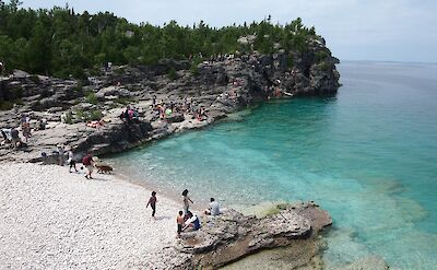 The Grotto at Bruce Peninsula National Park in Ontario, Canada. Flickr:chriskay