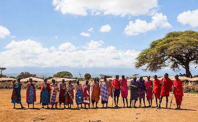 Maasai people scattered across northern Tanzania & Kenya! Flickr:Ninara