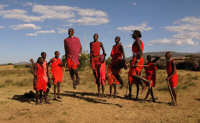 Traditional Maasai Jumping Dance called Adumu! CC:Brutere