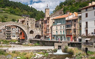 The mountain town of Camprodon, Spain. Flickr: Jorge Franganillo