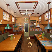 Dining area | Feniks | Bike & Boat Tour