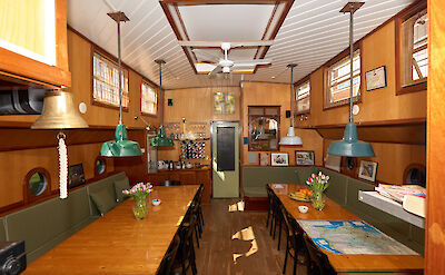 Dining area | Feniks | Bike & Boat Tour