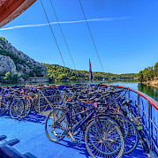 Bicycle storage - Kapetan Jure | Bike & Boat Tours