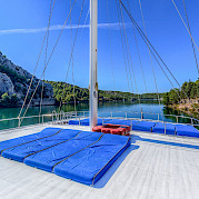 Sun deck - Kapetan Jure | Bike & Boat Tours