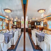 Dining area | Panagiota | Bike & Boat Tour