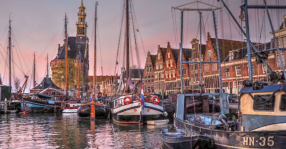 Harbor in Hoorn, North Holland, the Netherlands. Flickr:b k 52.641265, 5.070496