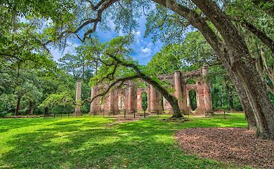 Old Church ruins in Beaufort, South Carolina. Flickr:Rain0975 