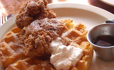 Chicken & Waffles are a Southern tradition! Flickr:snowpea&bokchoi