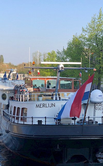 The beautiful Merlijn - Bike & Boat Tours