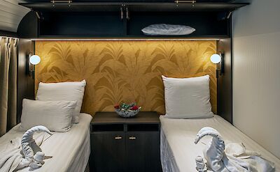 Twin cabin | Merlijn | Bike & Boat Tour