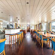 Dining and bar | Sailing Home | Bike & Boat Tour