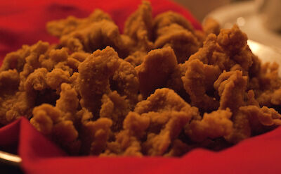 Rocky Mountain Oysters in Colorado, of course! Flickr:jan go