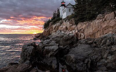 Bass Harbor Lighthouse in Acadia National Park. CC:Chandra Hari 