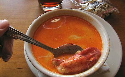 Lobster stew in Maine! Flickr:Craige Moore
